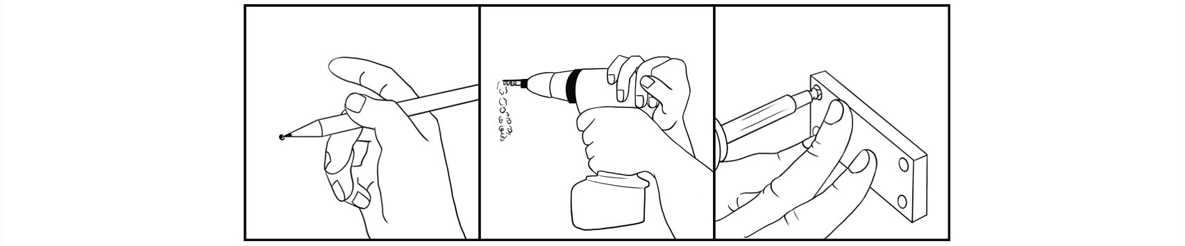 短自攻螺钉安装说明